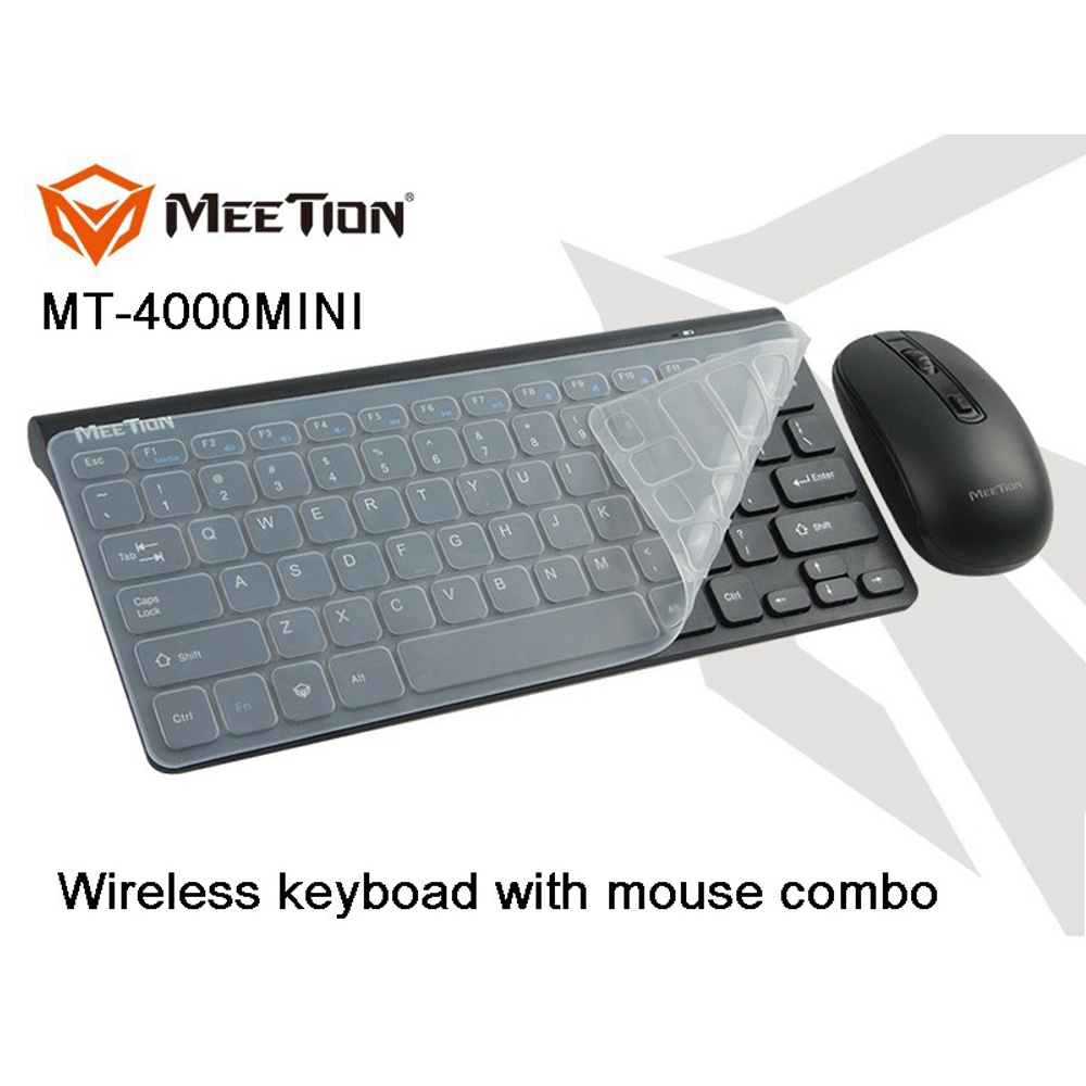 طقم كيبورد +ماوس (عربي ونجليزي)وايرلس MEETION Wireless MT-400MINI